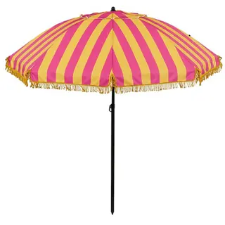 Osborn Parasol Geel/Roze - Ø220 cm | Tuincentrum De Boet