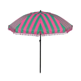 Osborn Parasol Groen/Roze - Ø220 cm | Tuincentrum De Boet