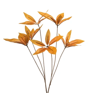 Kunstbloem Pachira Orange - 82 cm