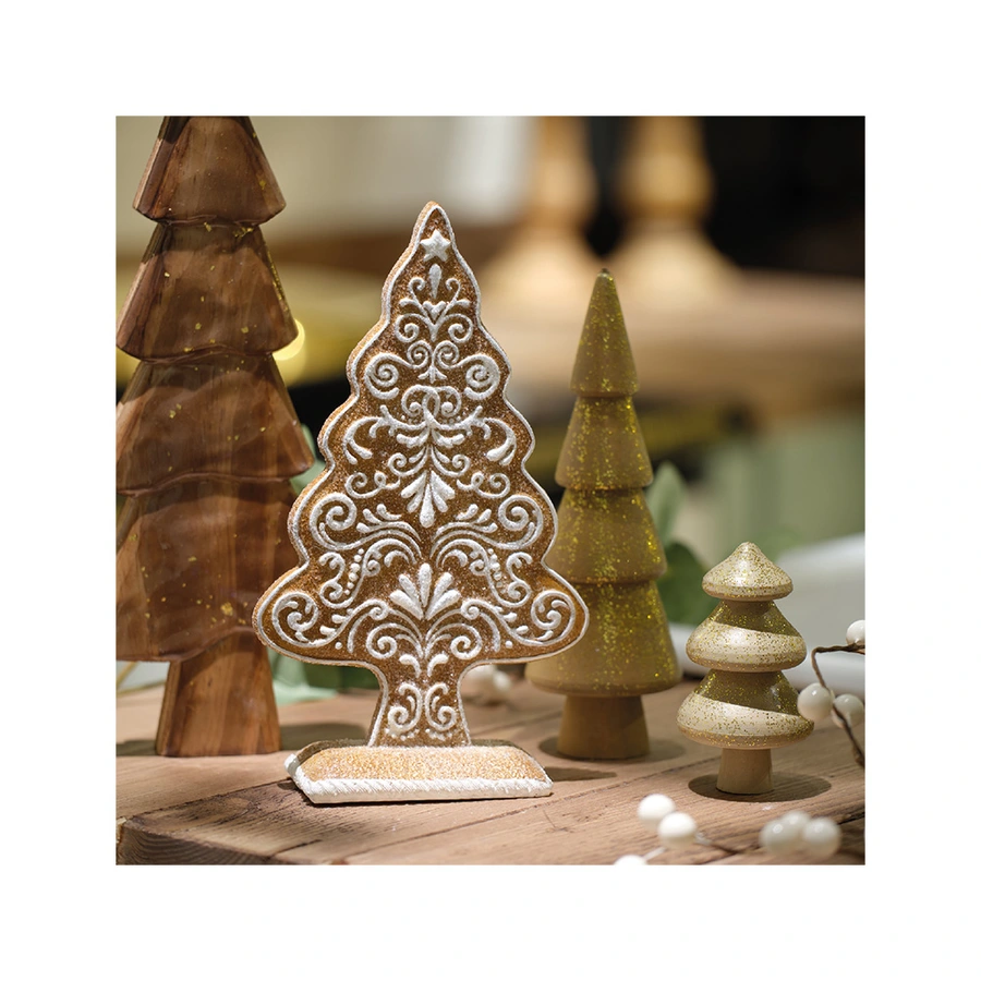 Kerstboompje Peperkoek - 21,4 cm - afbeelding 2