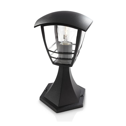 realiteit Verlichting lijn Philips myGarden Creek Sokkellamp Zwart - 30 cm koop je bij De Boet