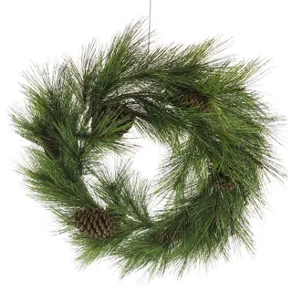 Kunstkerstkrans Pinus Pine Wreath Beau - 60 cm