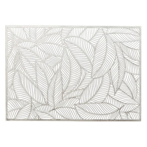 Placemat Nissa 30x45 cm - Zilver