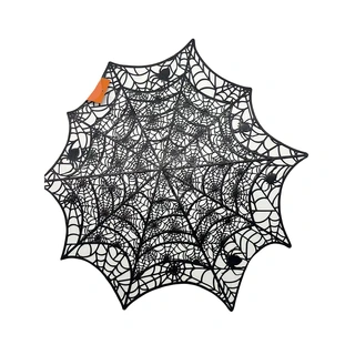 Halloween Placemat Spinnenweb - 50 cm | Tuincentrum De Boet