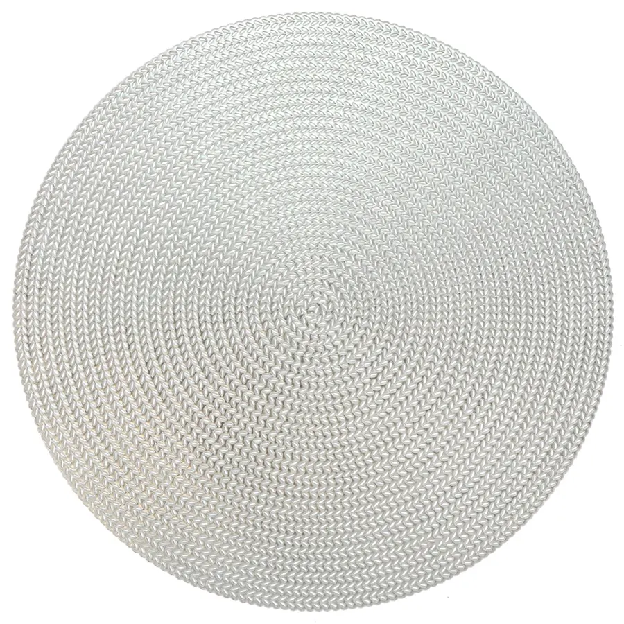 Unique Living  Placemat Thora 38cm Ø silver