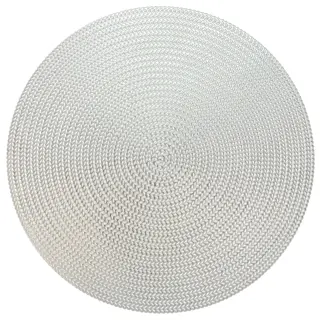 Unique Living  Placemat Thora 38cm Ø silver