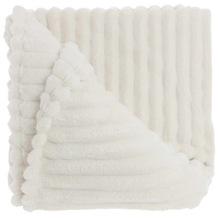 Unique Living Plaid Lex 150x200 - Dove White | De Boet