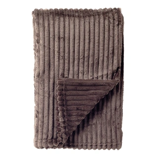 Dutch Decor Plaid Marthy 140x180 cm - Driftwood | Tuincentrum De Boet