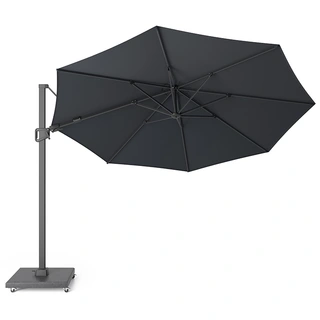 Halifax Zweefparasol Ø350 cm - Antraciet - afbeelding 2