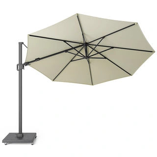 Halifax Zweefparasol Ø350 cm - Ecru - afbeelding 2