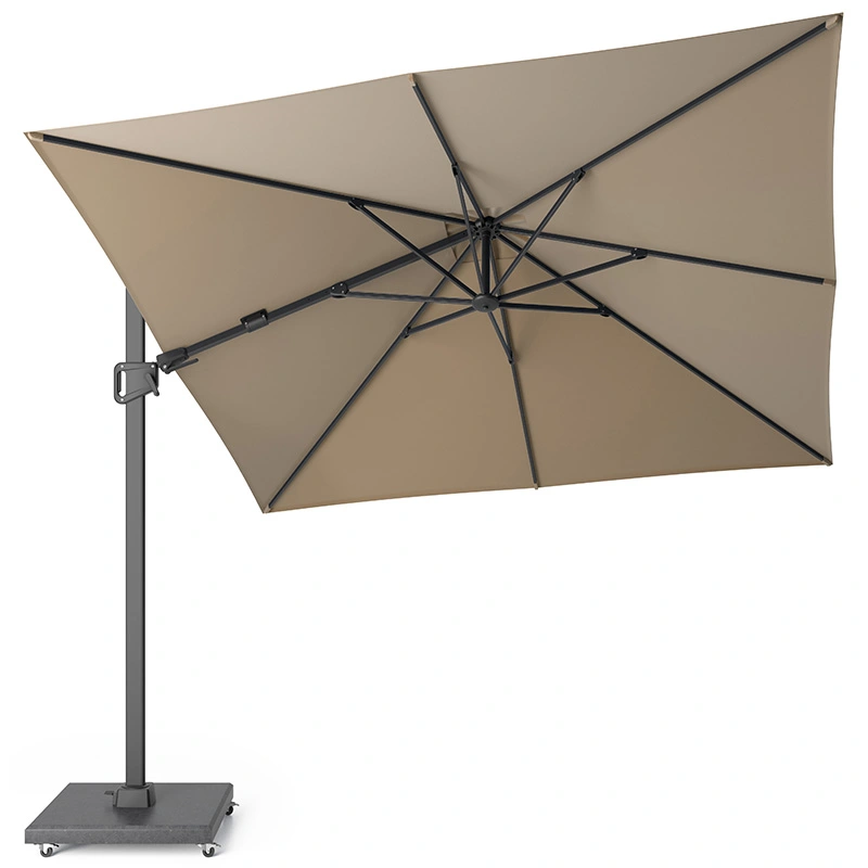 Halifax Zweefparasol Set 300x300 cm - Taupe - afbeelding 3