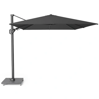 Platinum Challenger T² Premium Zweefparasol 3,5x2,6 - Faded Black