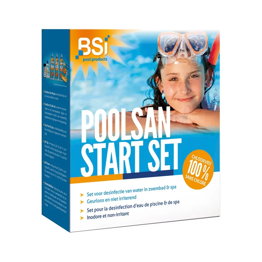 BSI Poolsan Starterset Zero Chloor