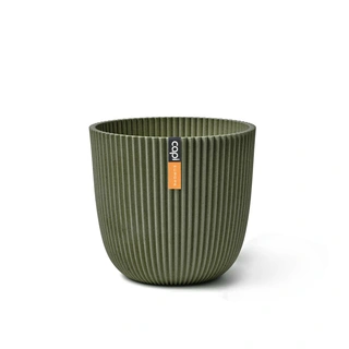 Capi Pot Bol Groove 25x23 cm - Groen