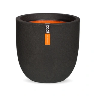 Capi Pot Bol Smooth NL ∅35x34 cm - Zwart | De Boet