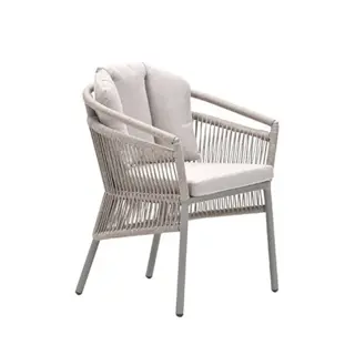 Garden Impressions Prato Dining Tuinstoel - Taupe/Desert Sand