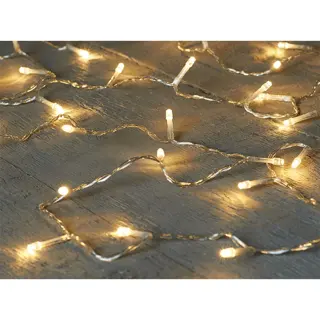 Premium LED Kerstverlichting Transparant 18 m - Warm wit - afbeelding 1