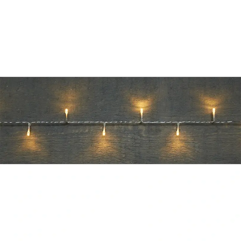 Premium LED Kerstverlichting Transparant 18 m - Warm wit - afbeelding 2