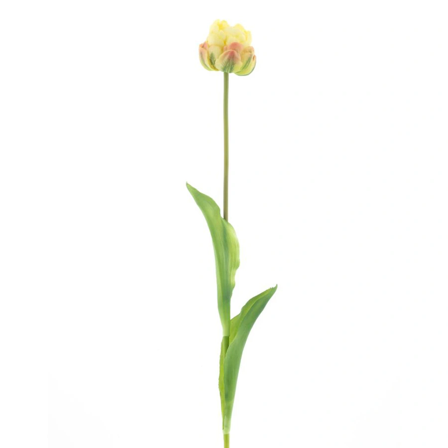 Kunstbloem Tulp Paris Light Yellow - 79 cm