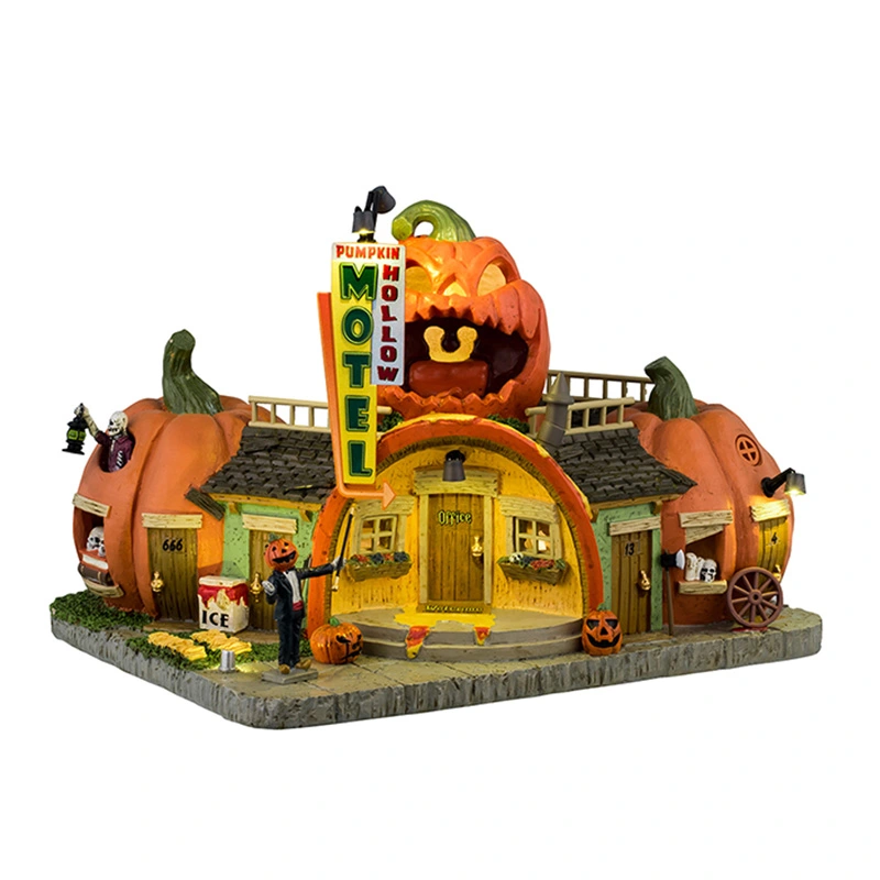 Lemax Pumpkin Hollow Motel