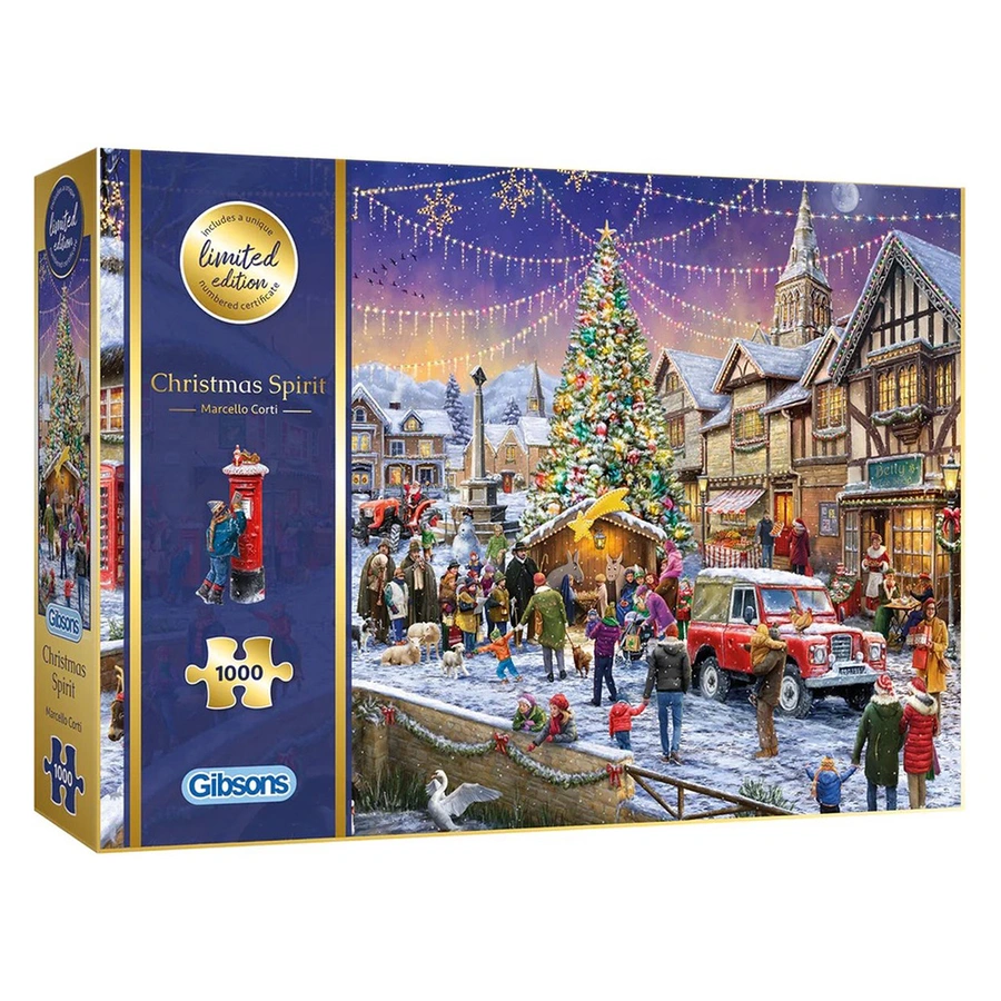 Christmas Limited Edition Puzzel Christmas Spirit - 1000 st.