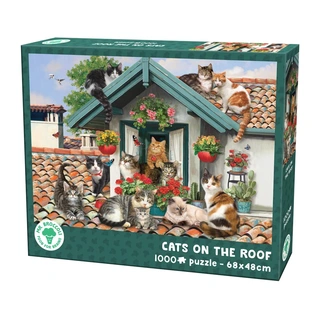 Puzzel Cats On The Roof - 1000 st.