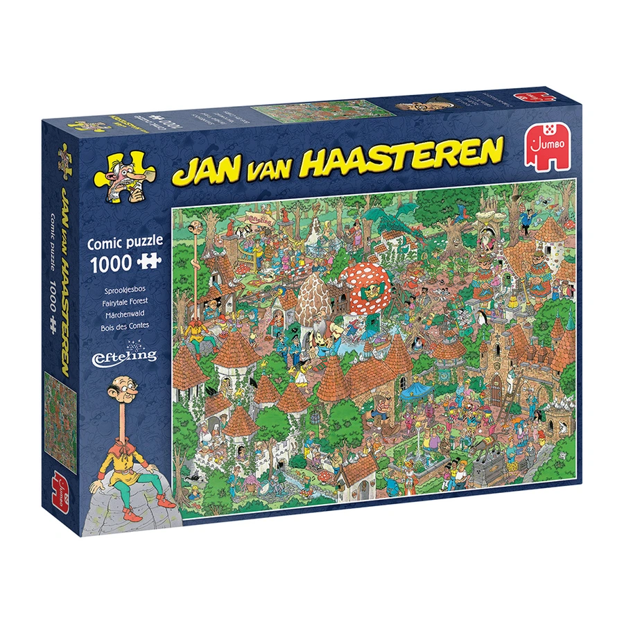 Puzzel Jan van Haasteren Efteling Sprookjesbos - 1000 st.