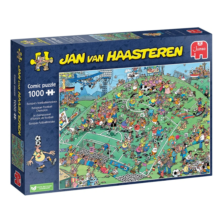 Puzzel Jan van Haasteren Europa's Voetbalkampioen - 1000 st.