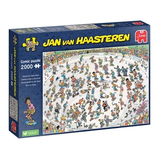 Puzzel Jan van Haasteren Skatebowl - 2000 st.