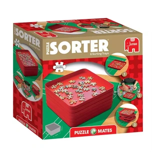 Jumbo Puzzel Sorteerbakjes 6 Trays - 20x20 cm