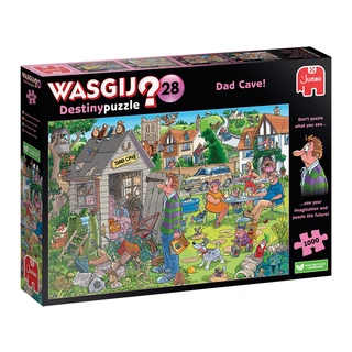 Puzzel Wasgij 28 Mancave van Pa - 1000 st.