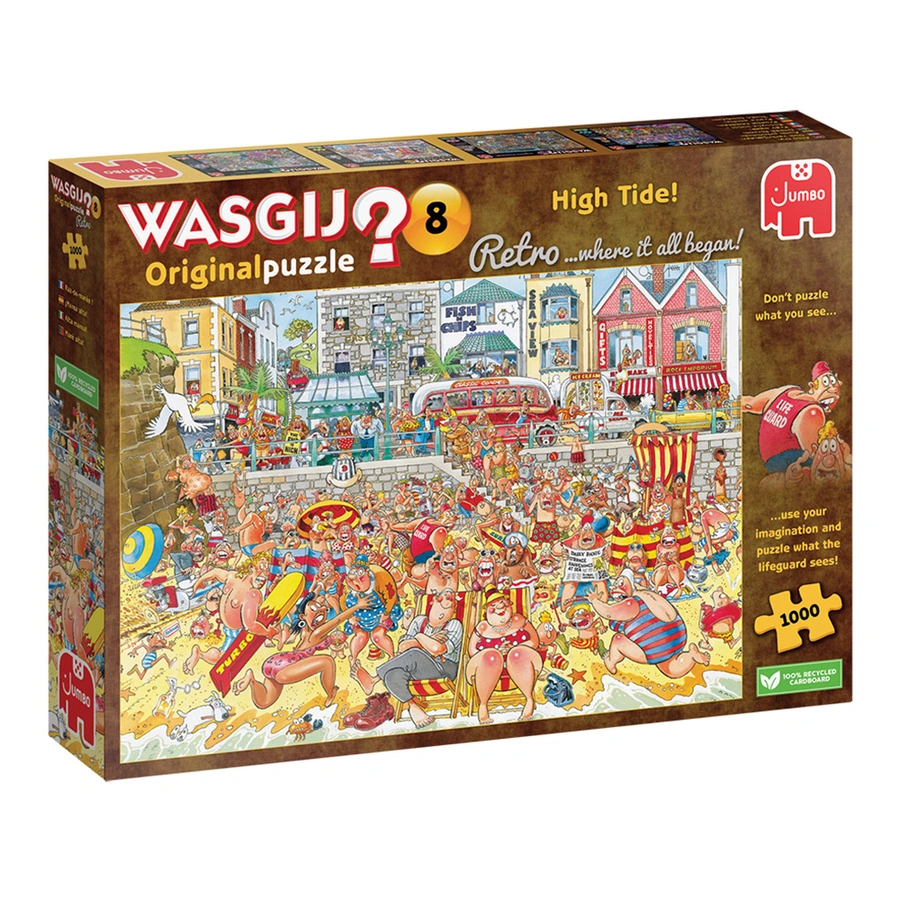 Puzzel Wasgij 8 Vloed! - 1000 st.