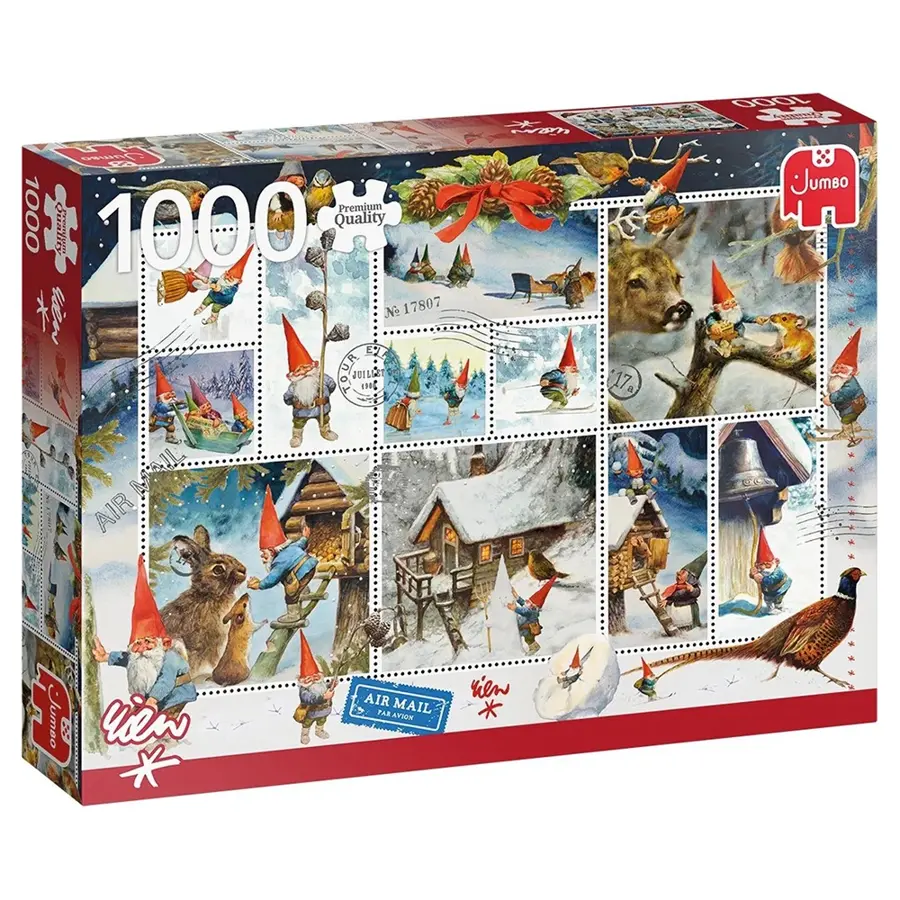 Puzzel Xmas Kerst Met De Kabouters - 1000 st.