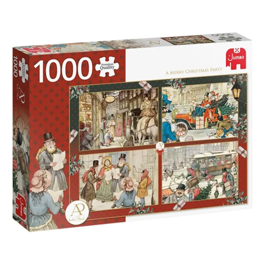 Puzzel Xmas Vrolijk Kerstfeest - 1000 st.