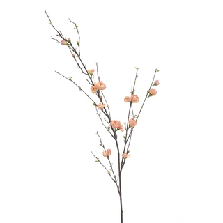 Kunstbloem Quince Blossom Perzik - 125 cm