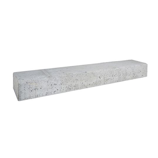Retro betonbiels 100x20x12cm grijs