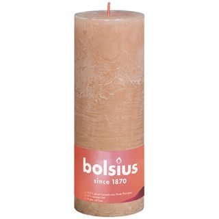 Bolsius Stompkaars 190/68 Shine rustiek misty pink