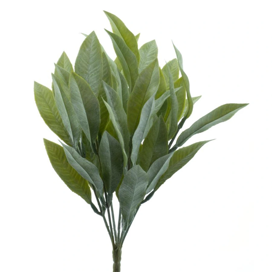 Kunstplant Salvia Leaf Bush Green - 34 cm