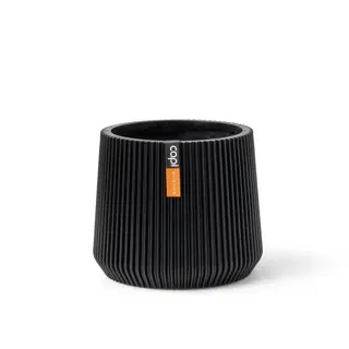 Capi Sandbag Groove 20x17 cm - Zwart | Tuincentrum De Boet