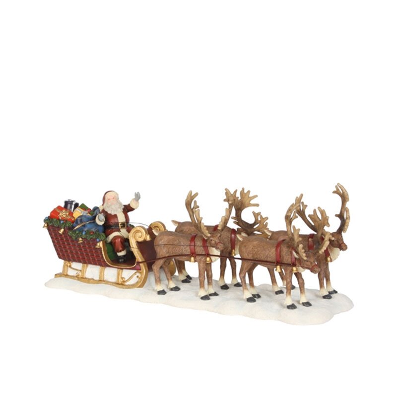 Luville Santa Reindeer sledge