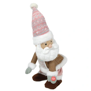 Kerstman Twerking met Muziek & Beweging - 36 cm | De Boet