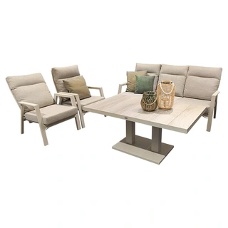 Scanno Marbella Sofa Loungeset - Latte