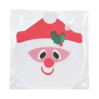 Servetten Kerstman 18x18 cm - 12 st.