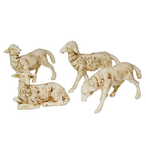 Set Schapen 4-delig - 10 cm