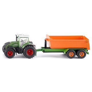 Siku Fendt Tractor met Haakarmtrailer
