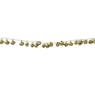 Kerstslinger Mini Bells Goud - 120 cm