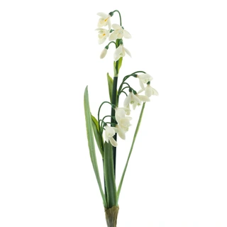 Kunstbloem Snowdrop Claire Cream - 43 cm