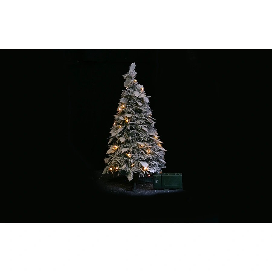 Tafel Kunstkerstboom Snowtree met LED - 60 cm - afbeelding 2