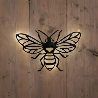 Anna's Collection Solar Bij Metaal Zwart | De Boet