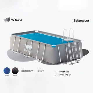 W'Eau Solarcover Rechthoekig - 300x175 cm - afbeelding 2